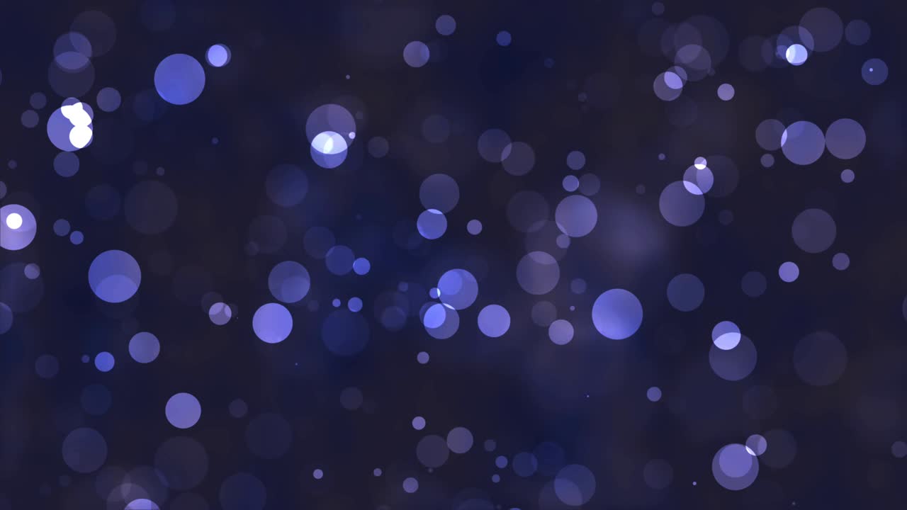 formas redondas parpadeantes en un fondo púrpura. fondo abstracto