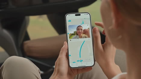 using a smartphone app