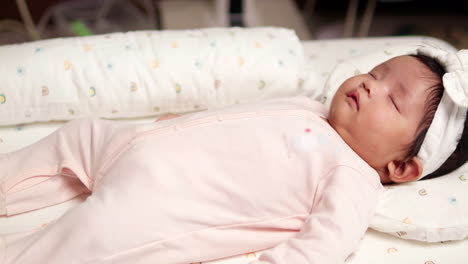 Adorable Baby Girl Sleeping Peacefully