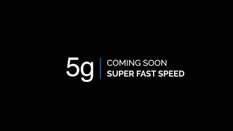 5g próximamente velocidad súper rápida