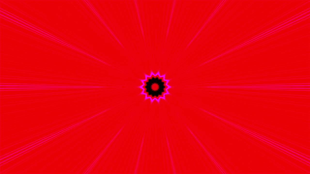 추상적인 빨간색과 분홍색 칼레도스코프 패턴