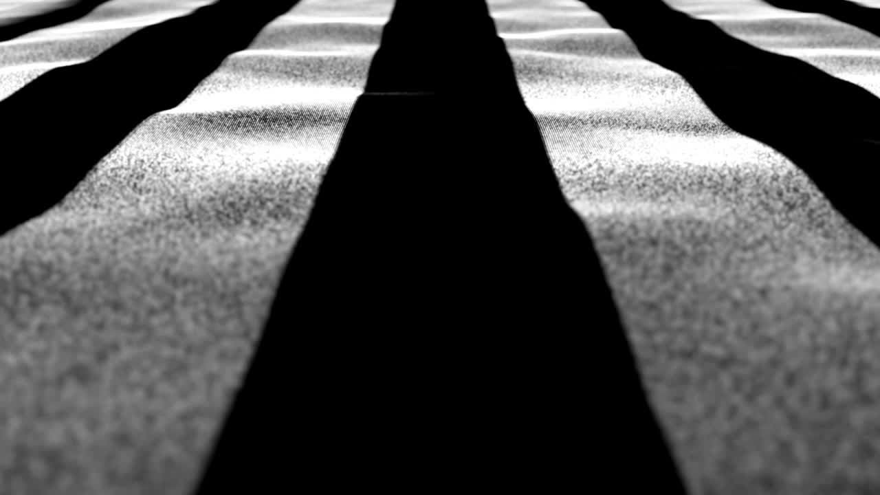 검은색과 색의 섬유 발, 루프