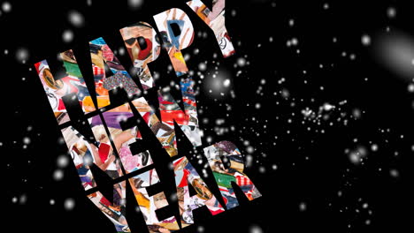 tarjeta de movimiento de nuevo año 2012
