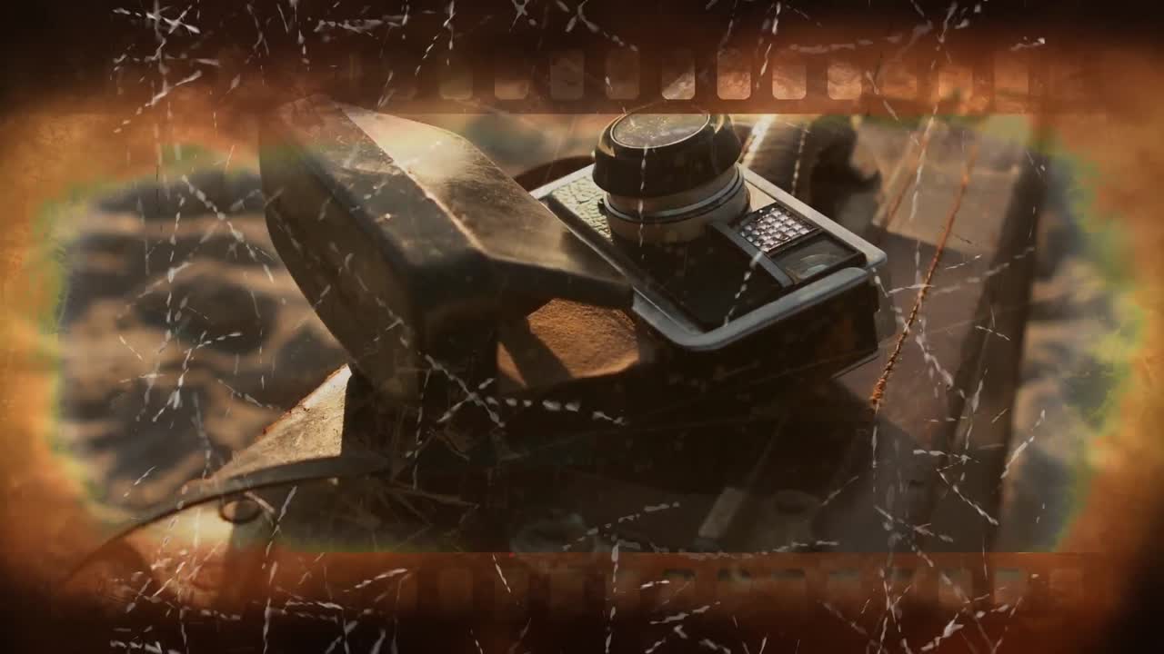 오래된 영화 테이프 비디오