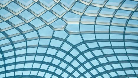 Glass dome minimalistic architecture in Scandinavia