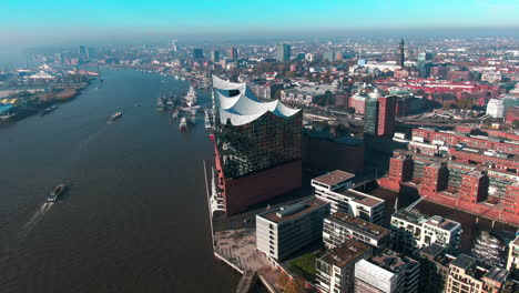 hamburg harbor drone