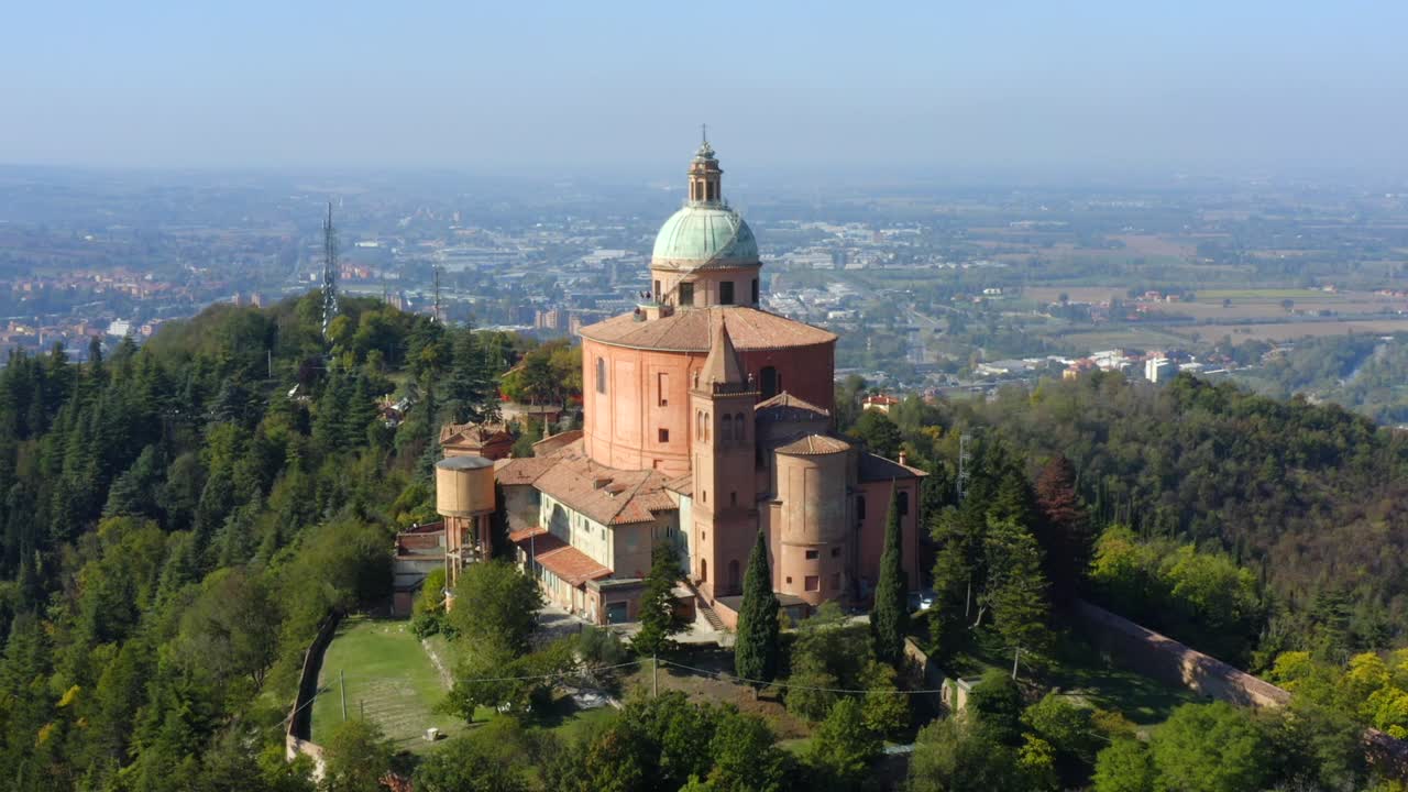 Santuario della Madonna di San Luca, Bologna, Emilia-Romagna, Italia, Ottobre 2021