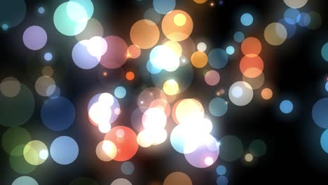 abstract beautiful bokeh. colorful bokeh light effect. motion circle particles design background