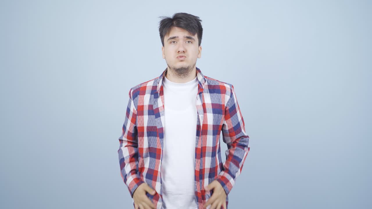 He's a man with a fussy and time pressure.