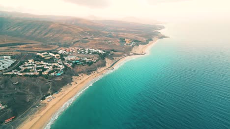 amazing esquinzo beach with endless horizon