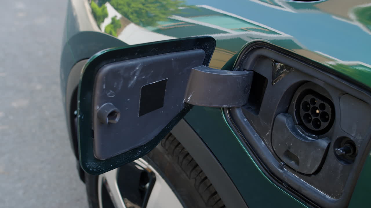 Electric Vehicle Charging Port