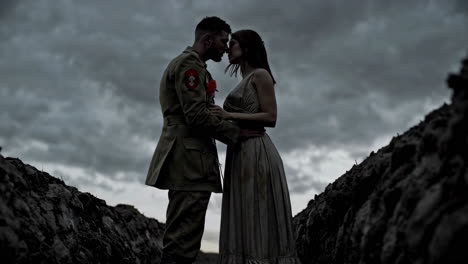 el amor en las trincheras