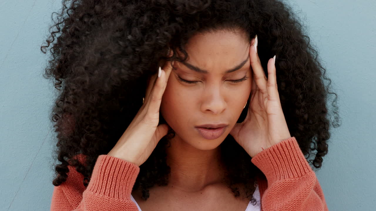 dolor de cabeza, dolor en la mente, estrés