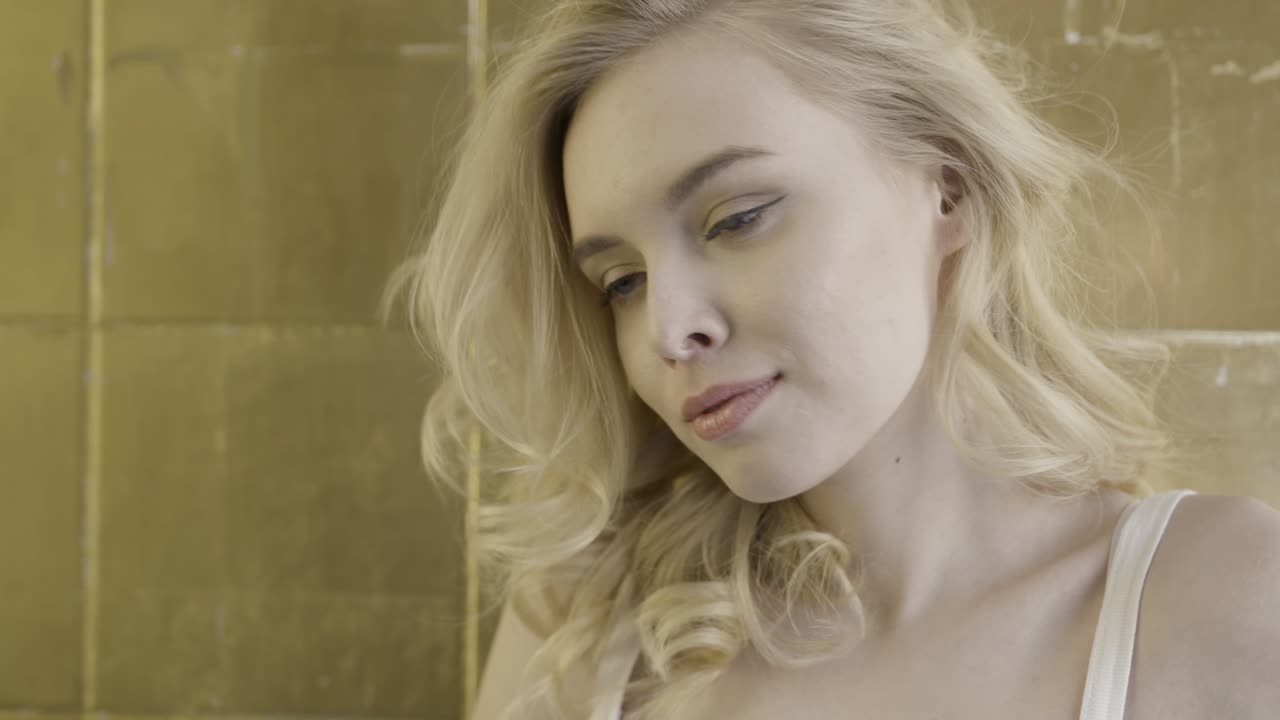 금발 여자 의 초상화