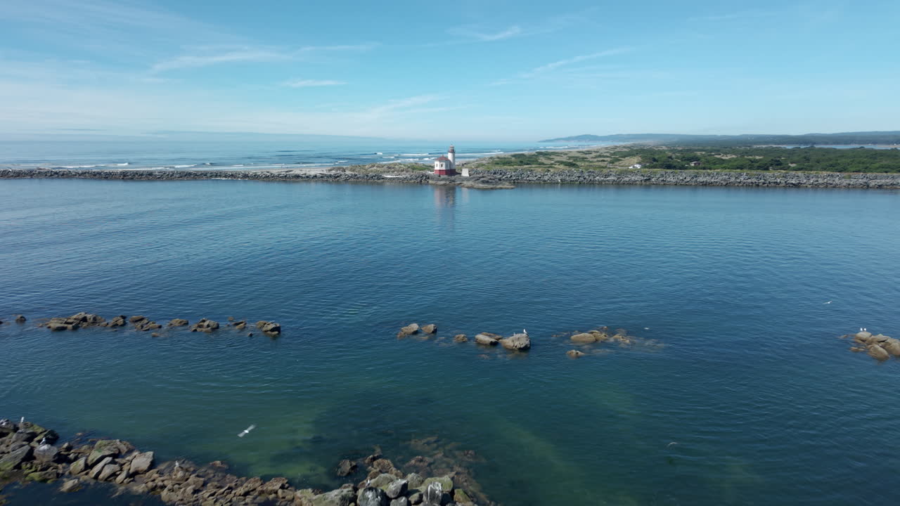 Scenic Coastal Lighthouse View