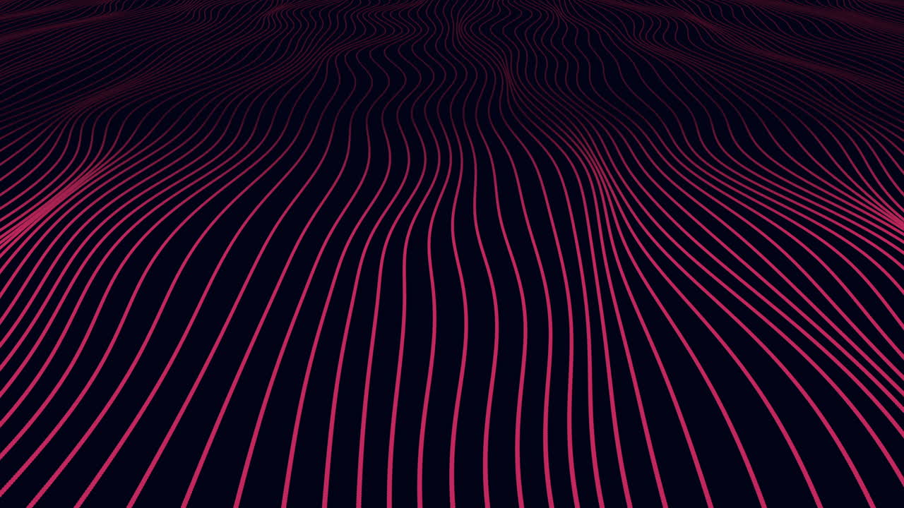 Rainbow waves pattern on dark galaxy