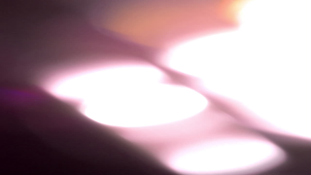 Abstract Light Leaks and Bokeh Overlay Effect