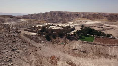 nabi musa, prophet moses burial site in judean desert,