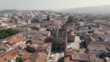 Catedral-De-Braga-:-Antena-Orbitando-Alrededor-Del-Histórico-Monumento-Eclesiástico