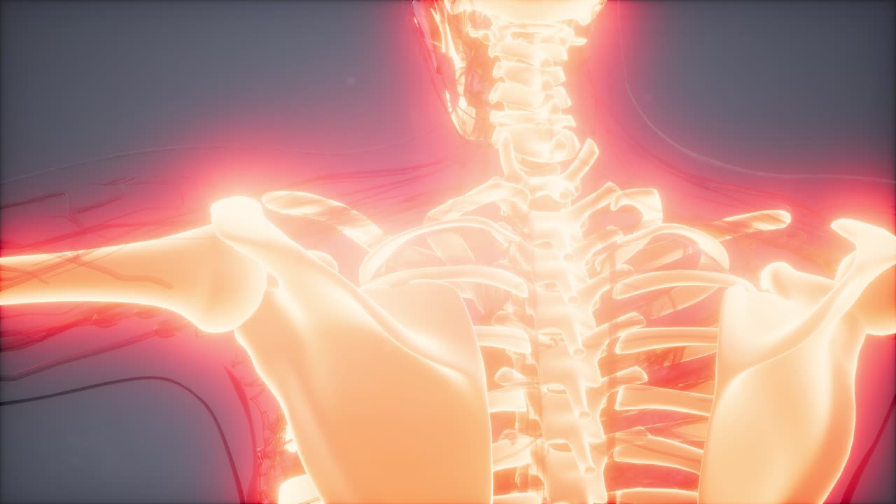 눈에 띄는  ⁇ 가 있는 투명한 인간 몸