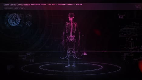 hud pantalla de ciencia ficción y cine cyberpunk