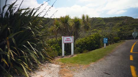 strandpromenade in neuseeland