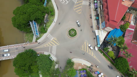 Cambodia-Siem-Reap-Traffic-Intersection-Day