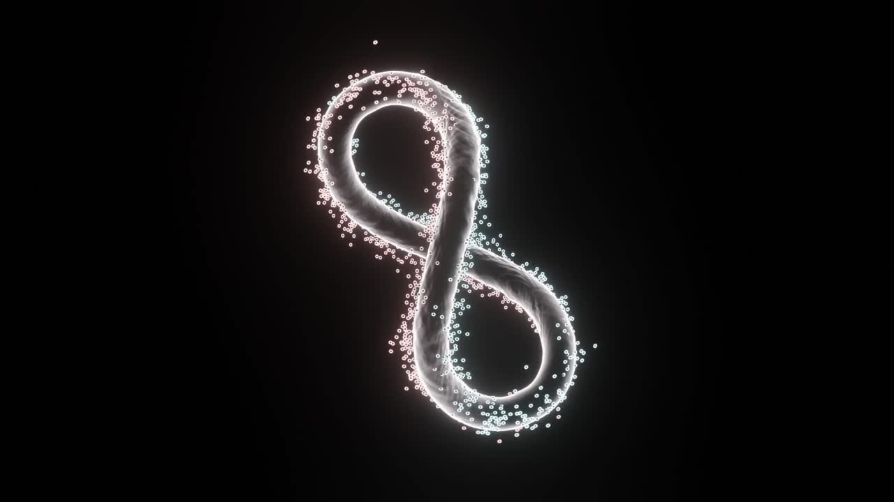 Glowing Infinity Symbol