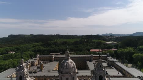 Palacio-Nacional-De-Mafra-En-Portugal-Vista-Aérea