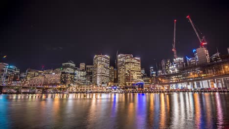 timelapse of sydney cbd, sydney, nsw, australia