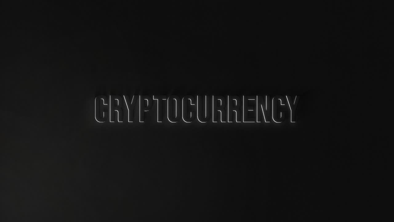 Cryptocurrency - 4k Animation