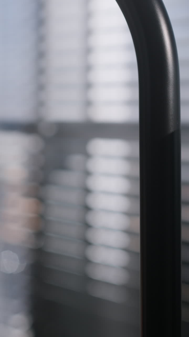 Close-up of a Modern Black Faucet