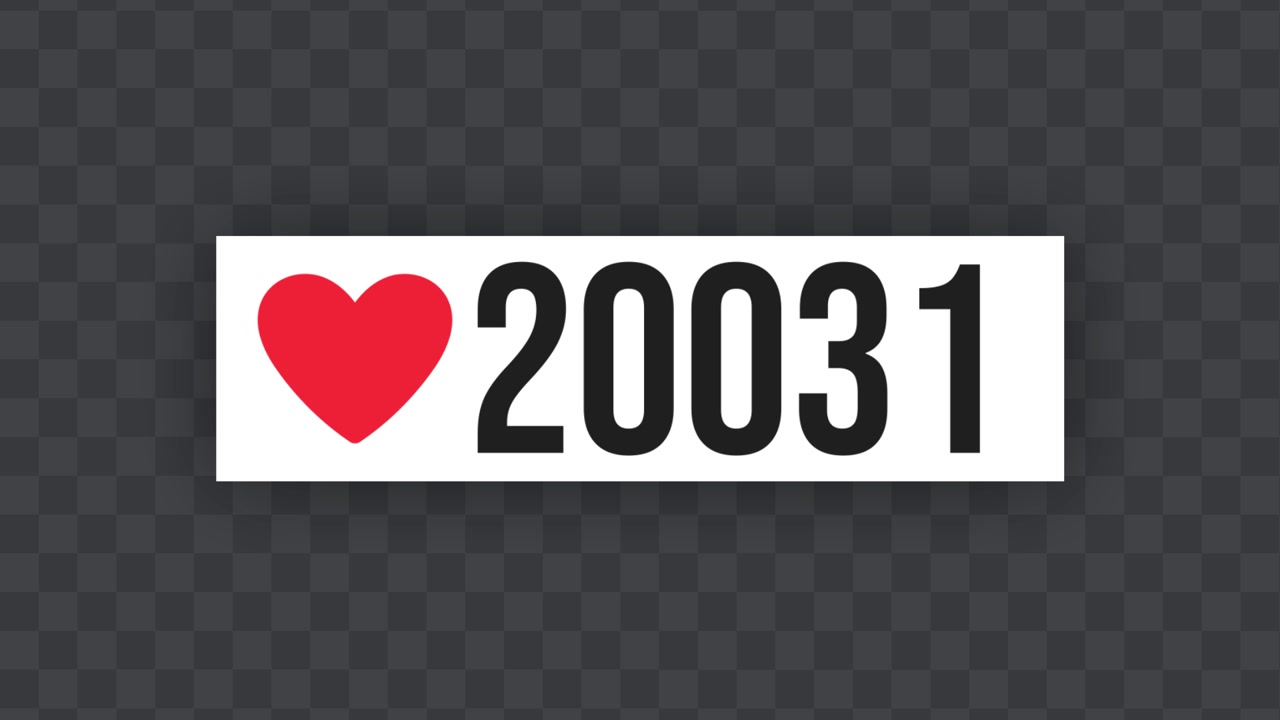 Contatore YouTube 08 Adobe After Effects 2023 Risoluzione 3840×2160
