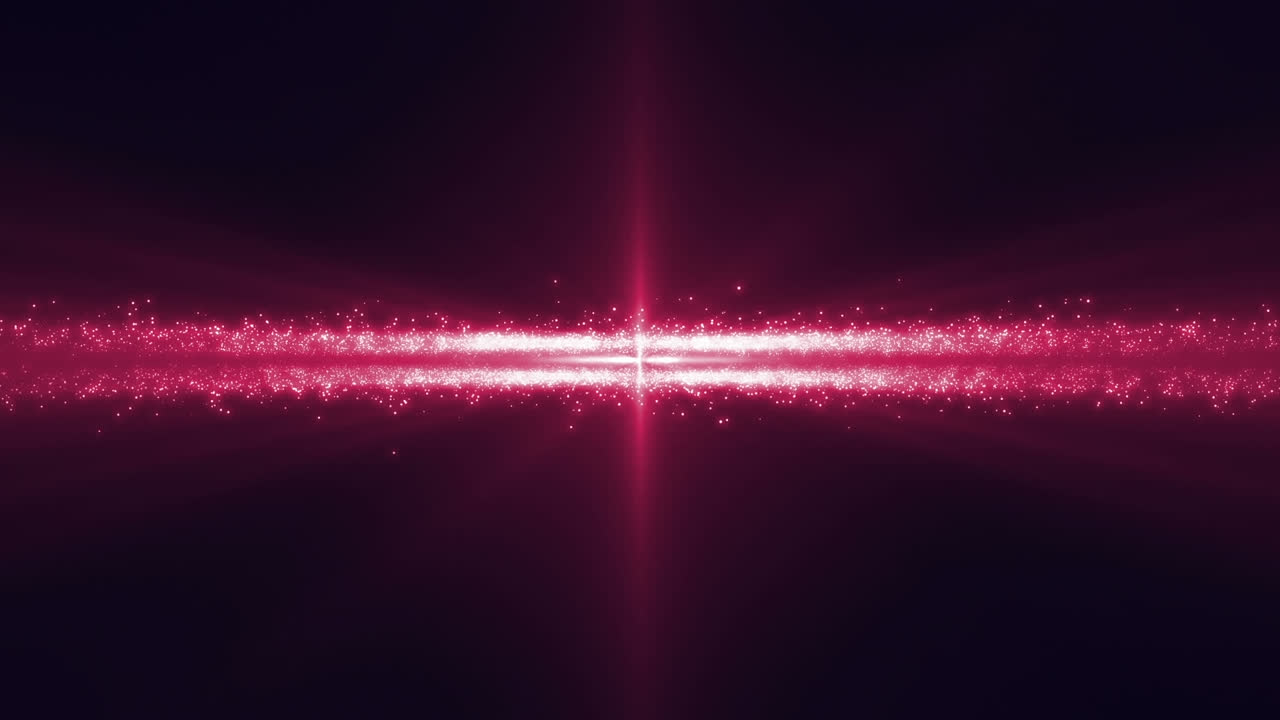 relámpago rosado y línea brillante