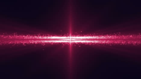 relámpago rosado y línea brillante