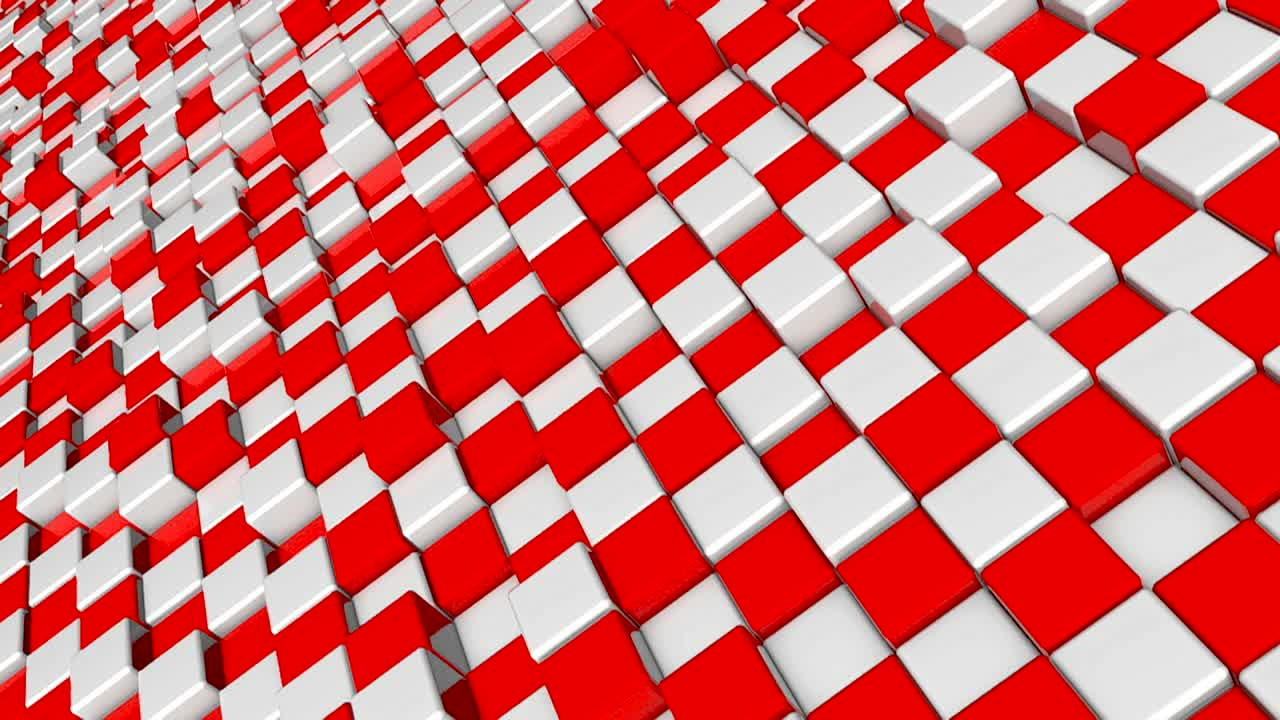 абстрактный фон с красными и белыми квадратами блоков