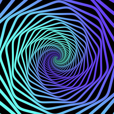 patrón de espiral abstractamente colorido
