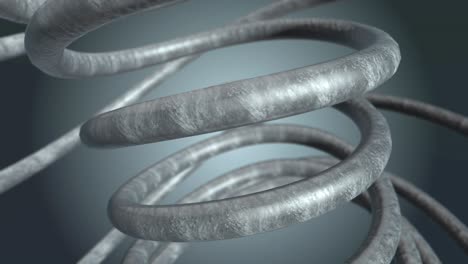 abstract deforming background animation - ice