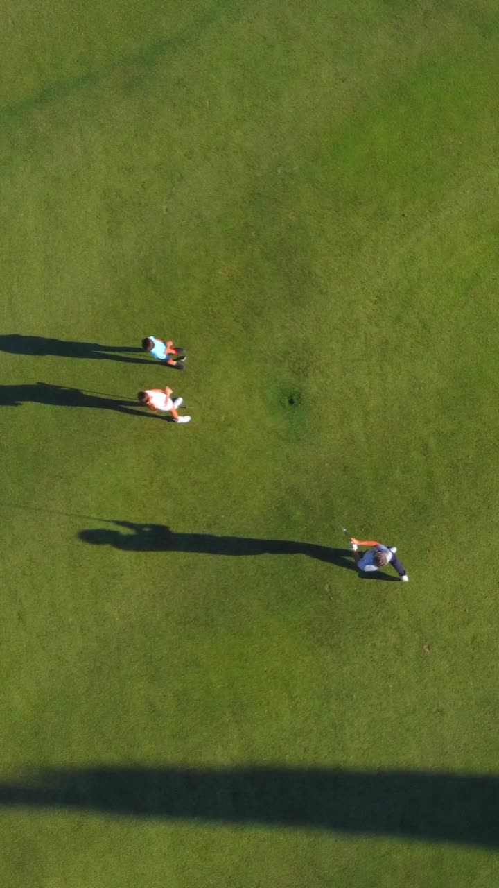 Golfers on the Green