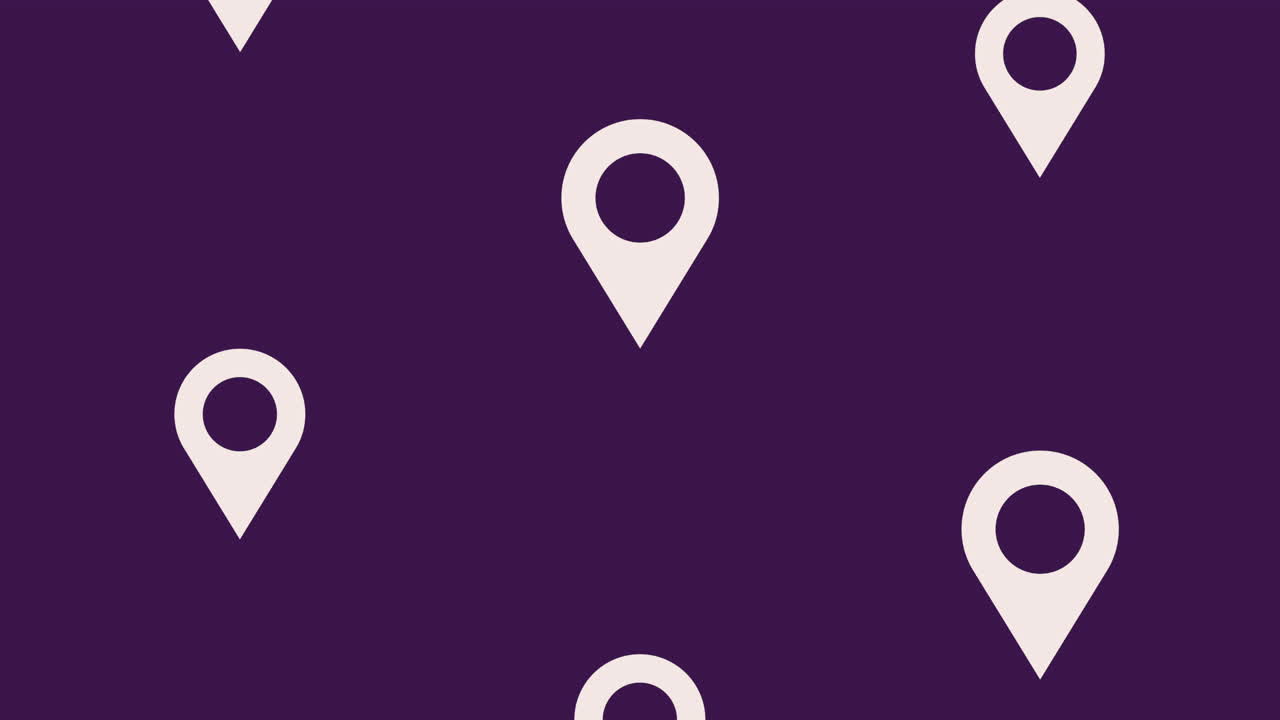 patrón de marcadores del mapa