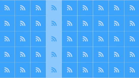 Social-feed-icons-pattern-on-blue-gradient