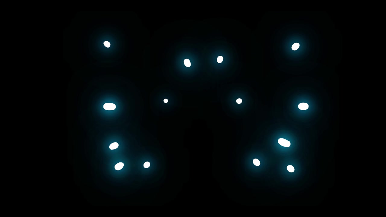 Explosion Fast Spark Cartoon Highlight Elements Animation 3 Step