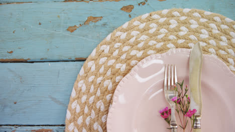 various cutlery on wooden table 4k