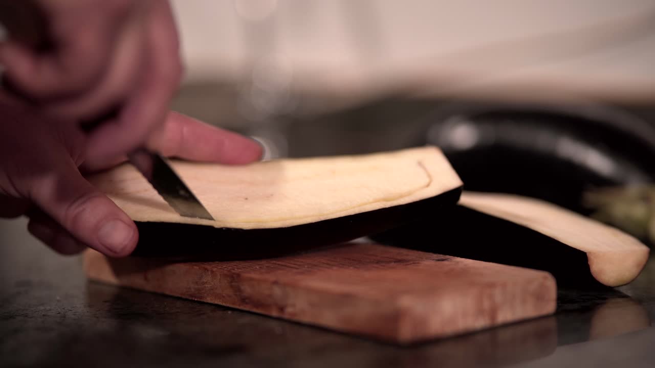 preparación de la berenjena