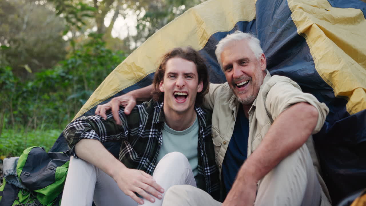 Father and Son Camping Trip