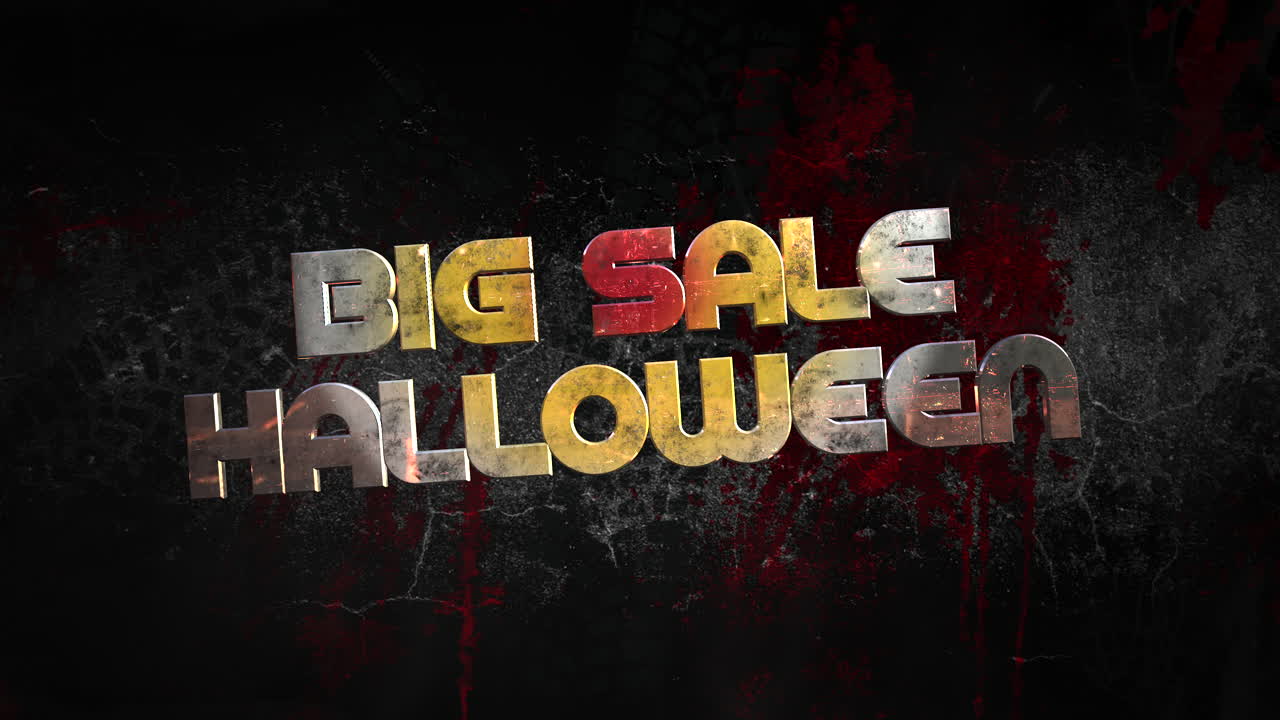 할로윈 큰 판매 어두운 그런지 벽에  ⁇ 은 피