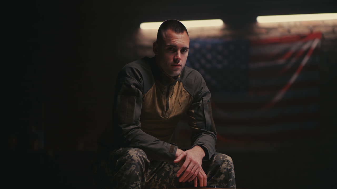 American Soldier Portrait