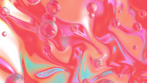 flowing cloth, multicolored wave silk, 3d rendering.