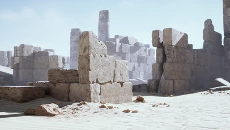 ancient desert ruins