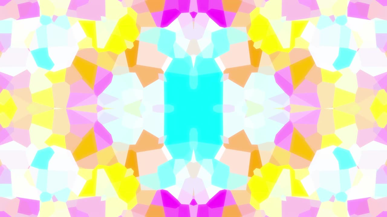 칼레이도스코프 추상 기하학적 효과 배경